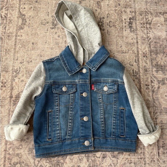 Levi’s Baby Indigo Trucker Jacket 18 Months - Picture 1 of 3